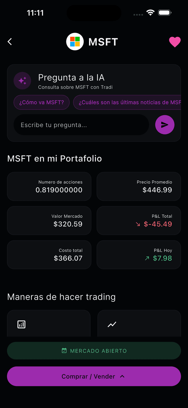 TraderPal pantalla 19