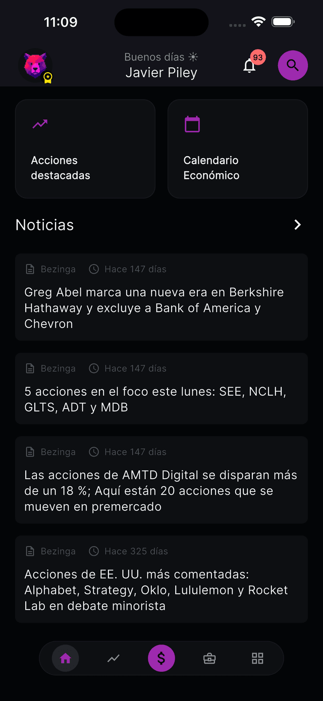 TraderPal pantalla 6